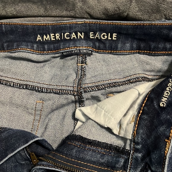American Eagle next level stretch size 6 jeggings, high rise - Picture 5 of 5